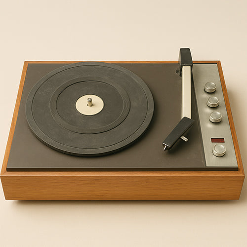 En 70-tals vinylspelare, LP-spelare
