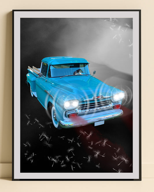 Chevrolet Apache - Retroposter