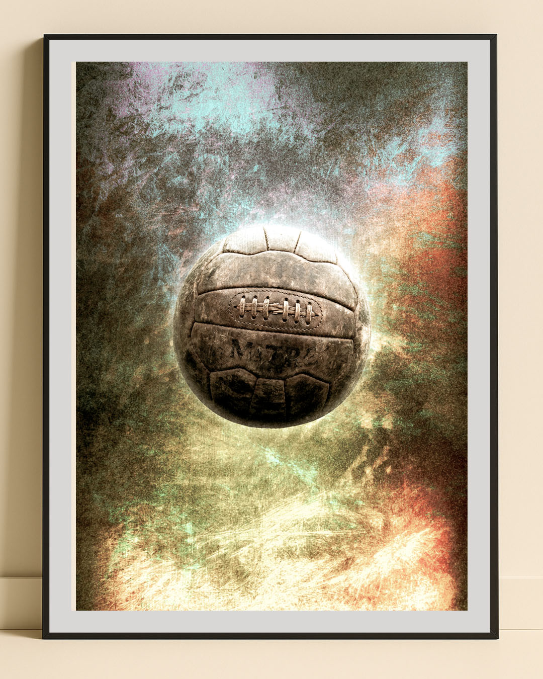 Retro fotboll vintage stil - Retroposter
