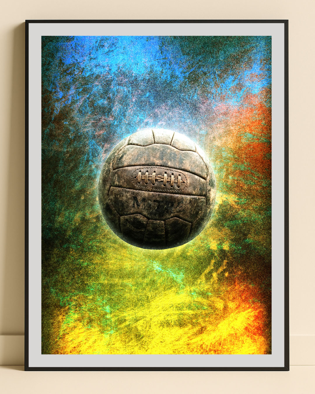 Retro fotboll vintage stil - Retroposter