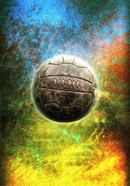 Retro fotboll vintage stil - Retroposter