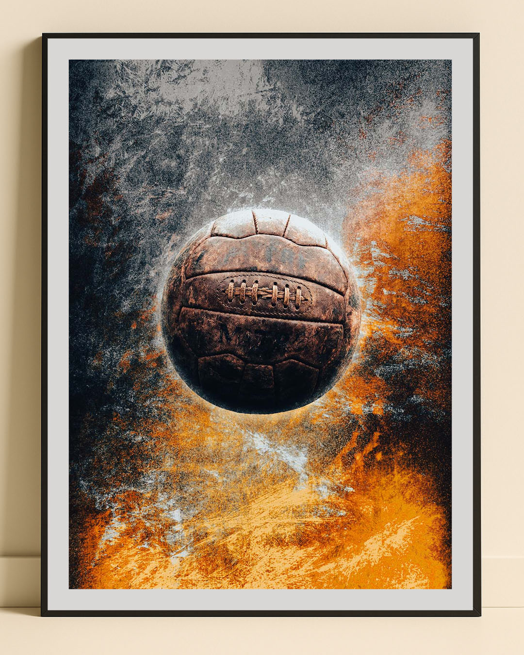 Retro fotboll vintage stil - Retroposter