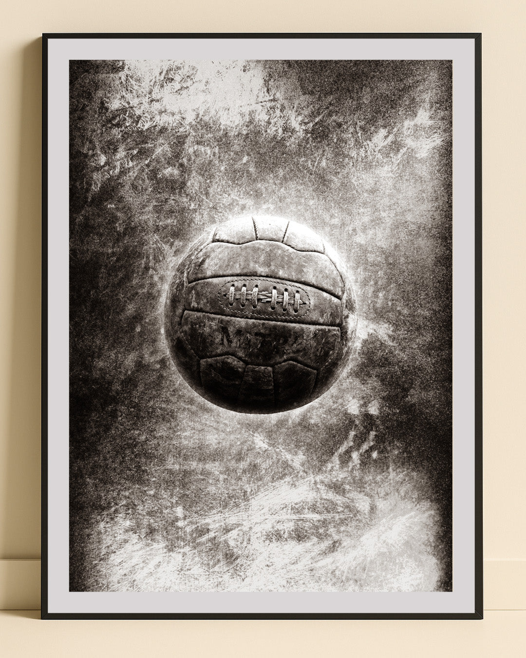 Retro fotboll vintage stil - Retroposter