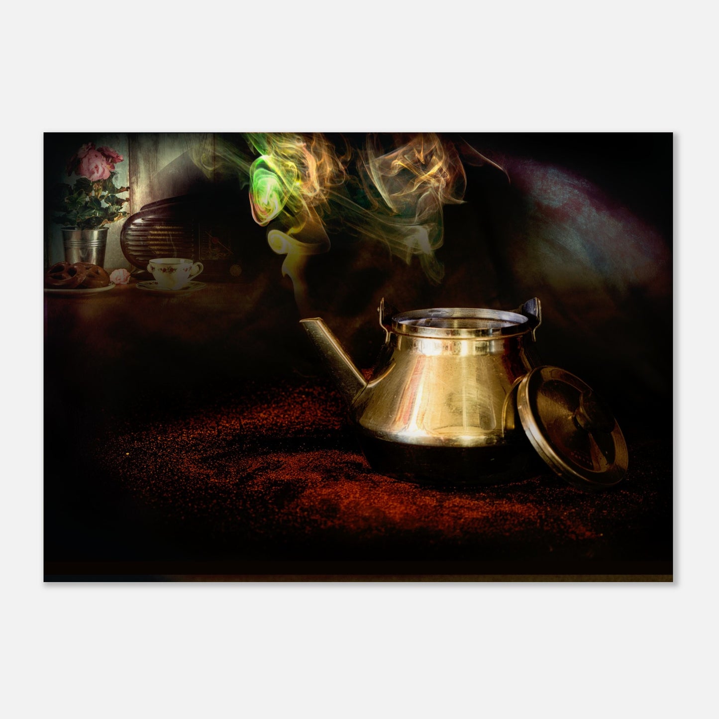 Retroplansch med Bernadotte-kaffekanna