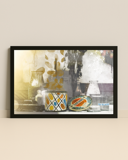 Retroplansch med Isaksons LyxMocca-burk